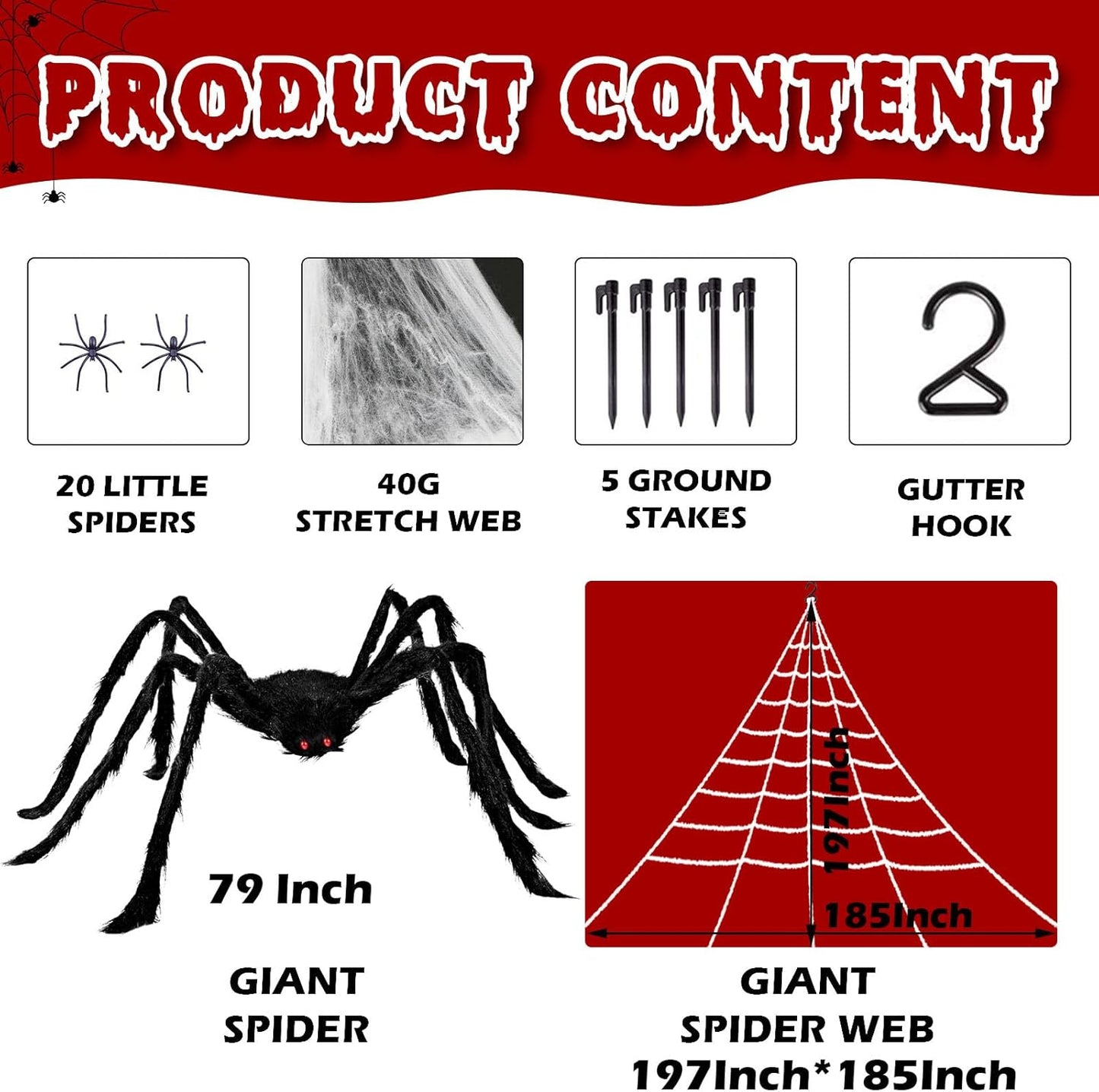 Halloween Giant Spider