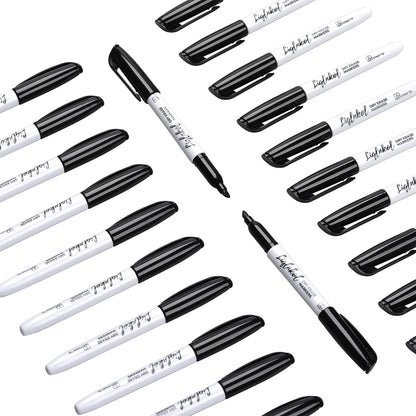 Dry Erase Markers Bulk, 144 Pack Black Whiteboard Markers, Chisel Point Low Odor Dry Erase Markers for School Office Home