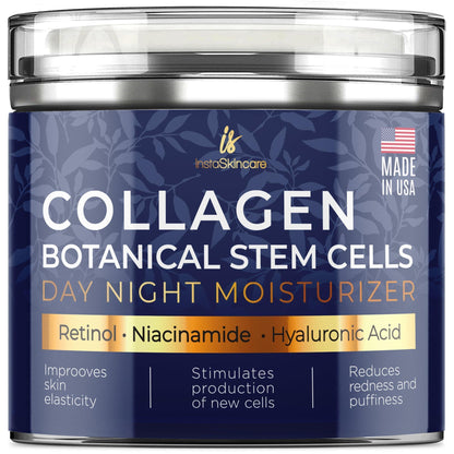 Advanced Collagen Retinol Stem Cell Cream for Skin  Day & Night Face Cream