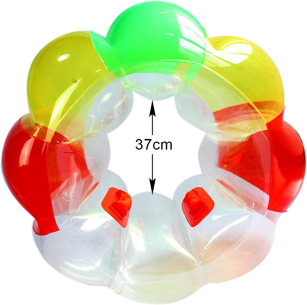 2-Piece Touch Ball Set, Inflatable Children Adult Sumo Ball, Bounce Ball, Birthday, Family Gathering, Lawn, Outdoor Team Games
