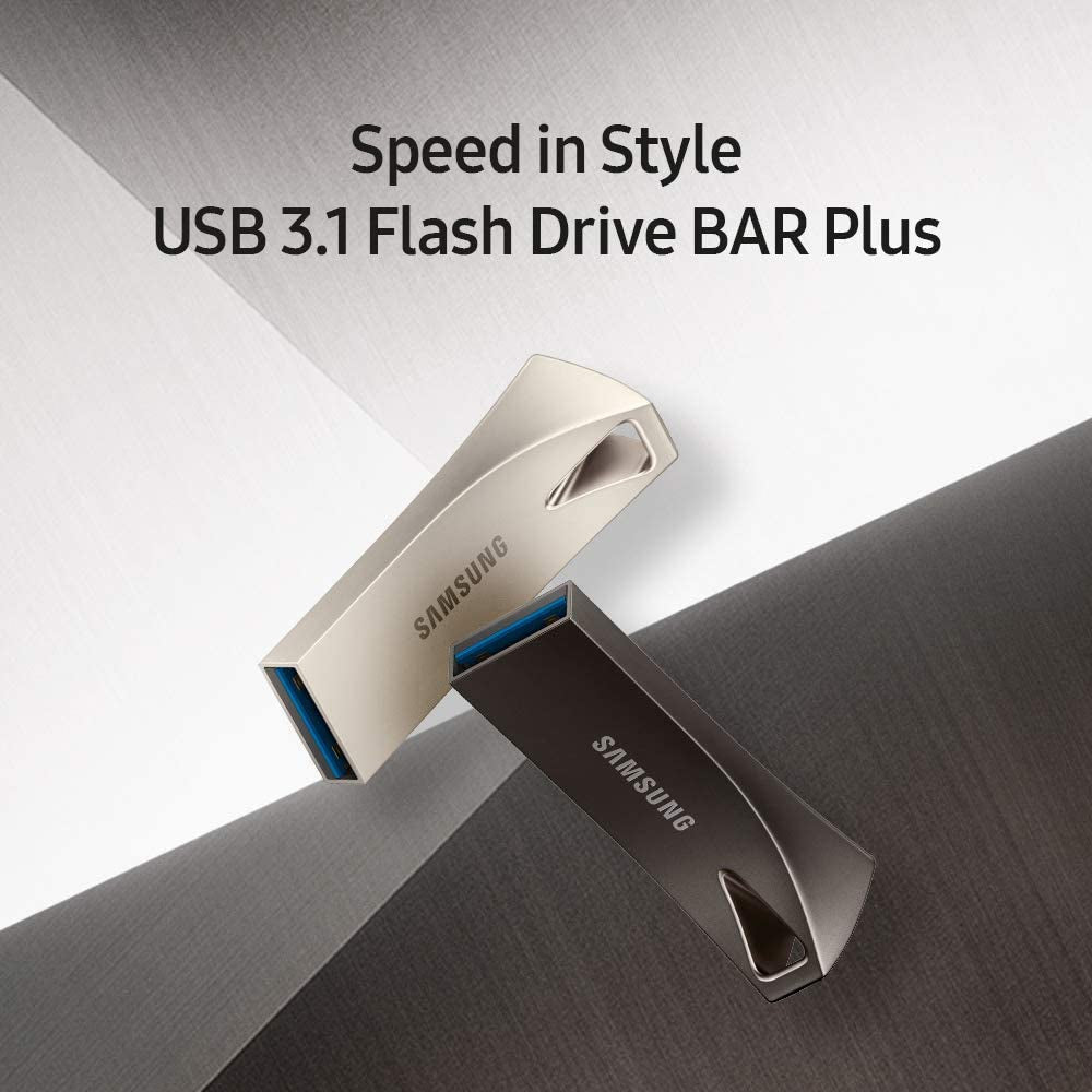 BAR plus 256GB - 400Mb/S USB 3.1 Flash Drive Titan Gray (MUF-256BE4/AM)