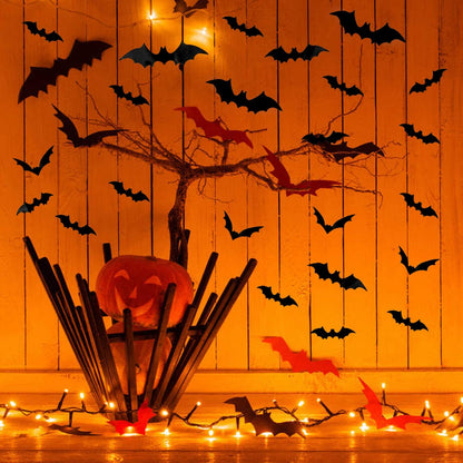 Bats Wall Decor,120 Pcs