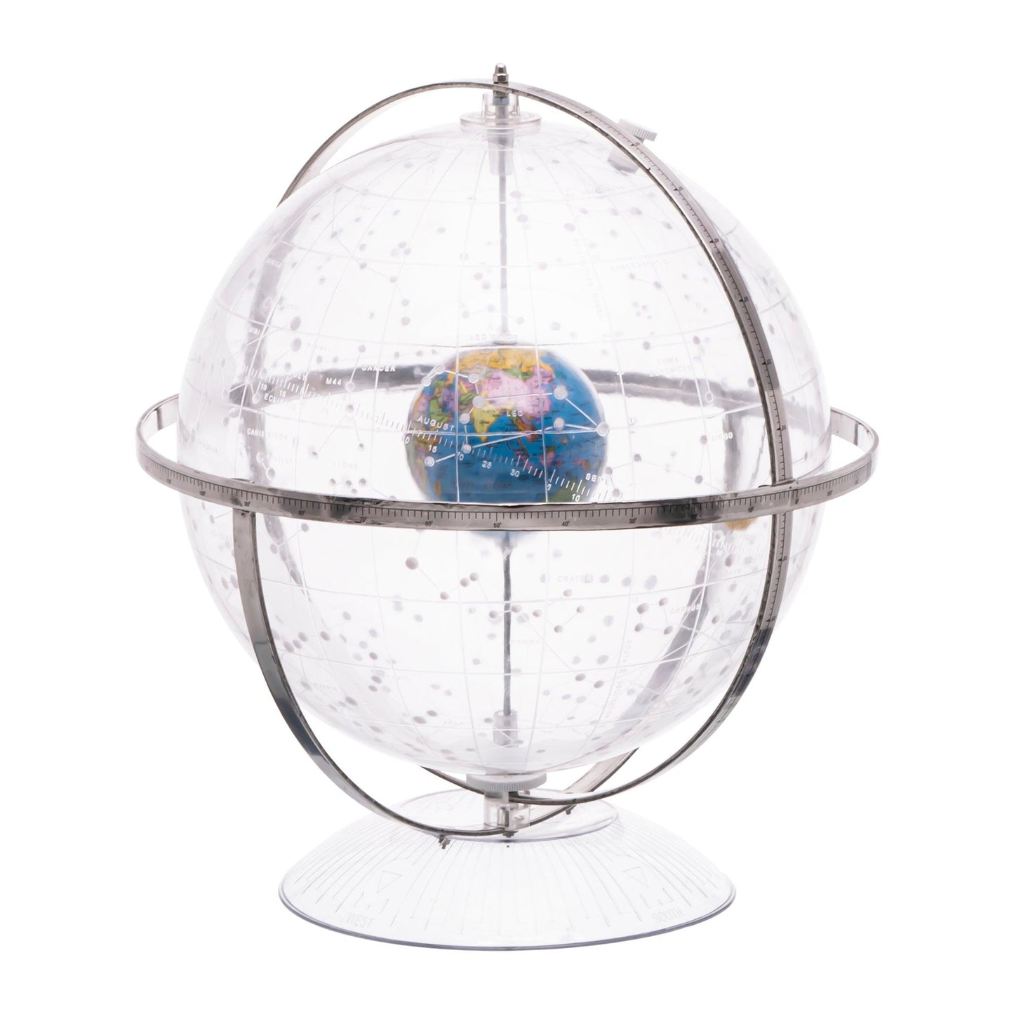 Celestial Globe with Meridian Ring - Loomini