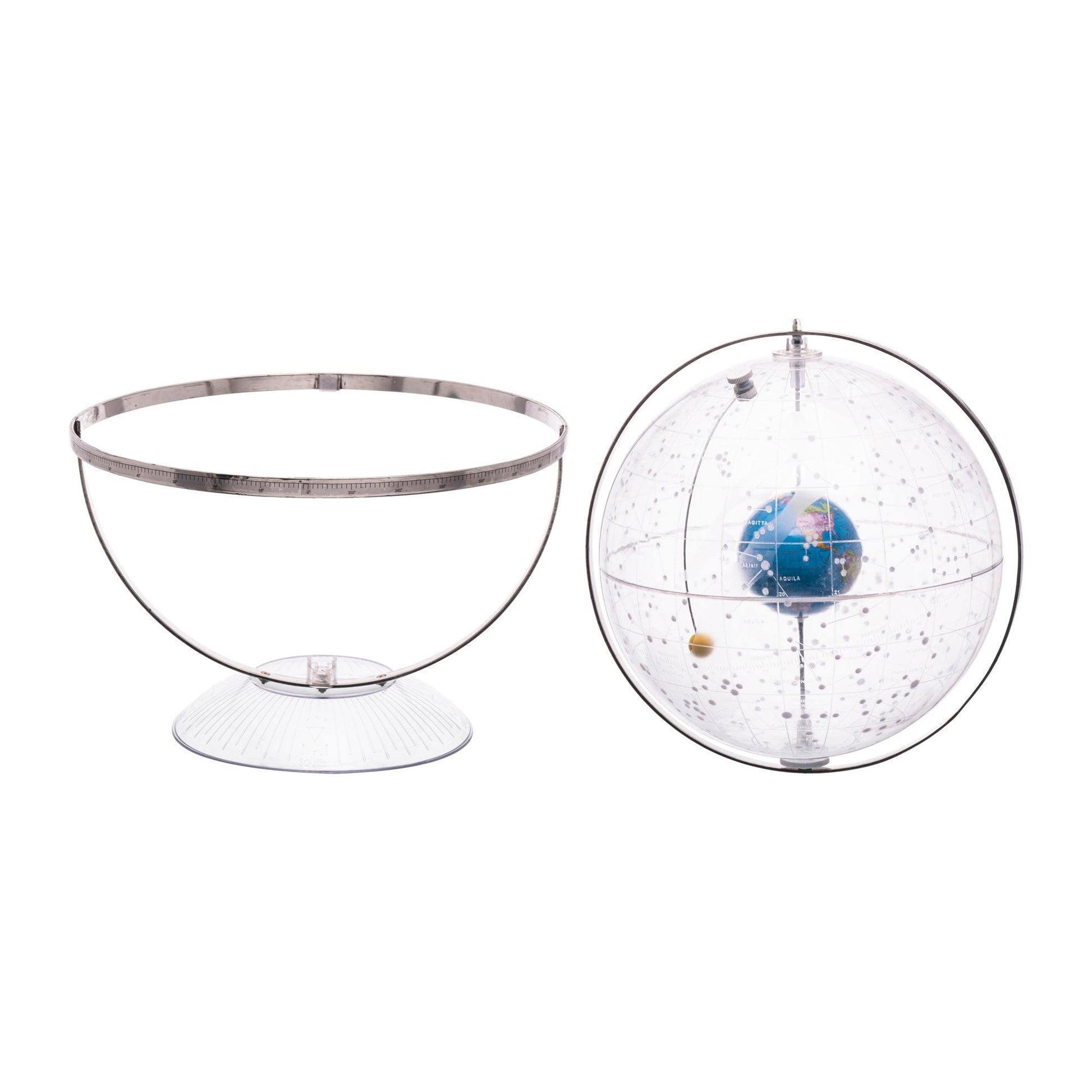 Celestial Globe with Meridian Ring - Loomini