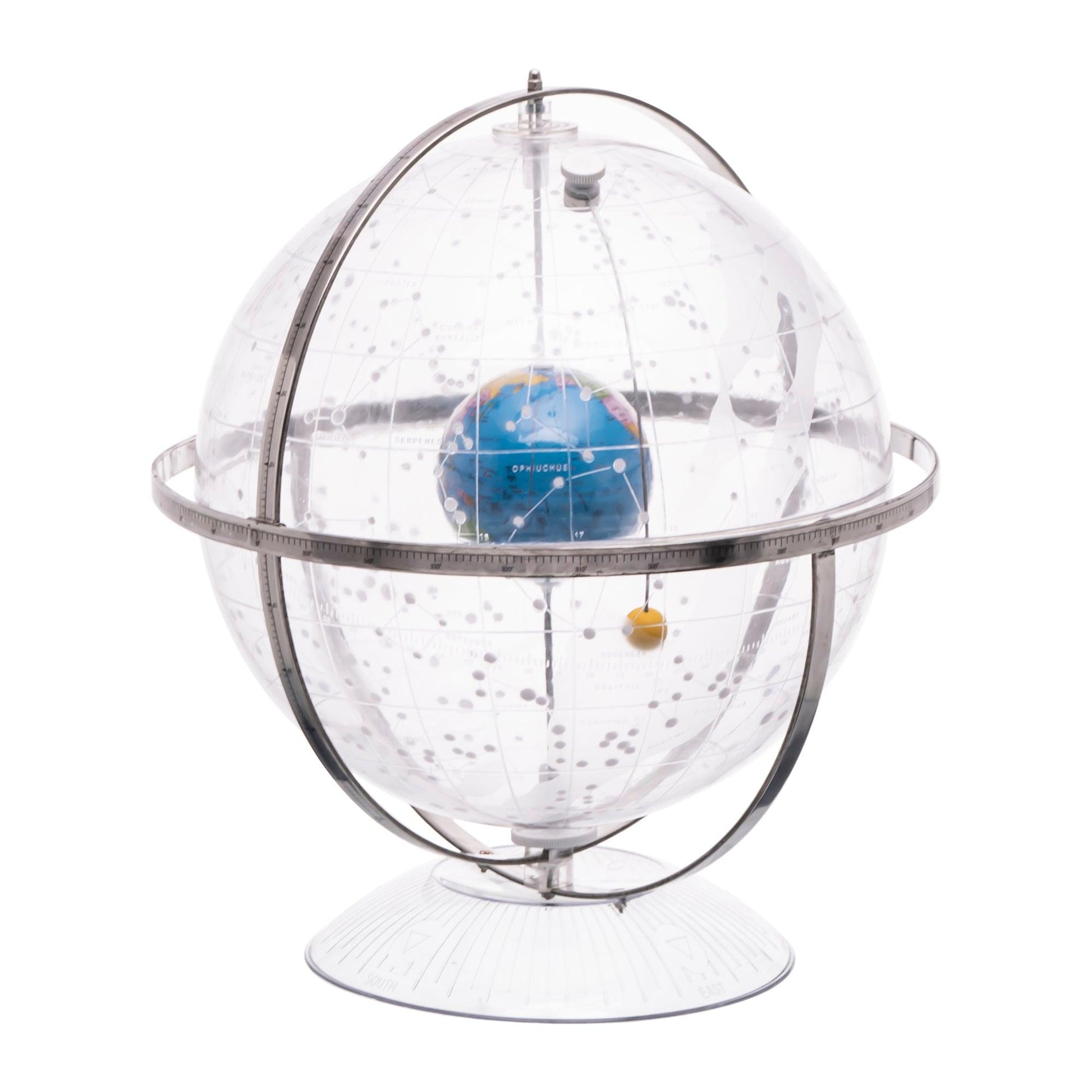 Celestial Globe with Meridian Ring - Loomini