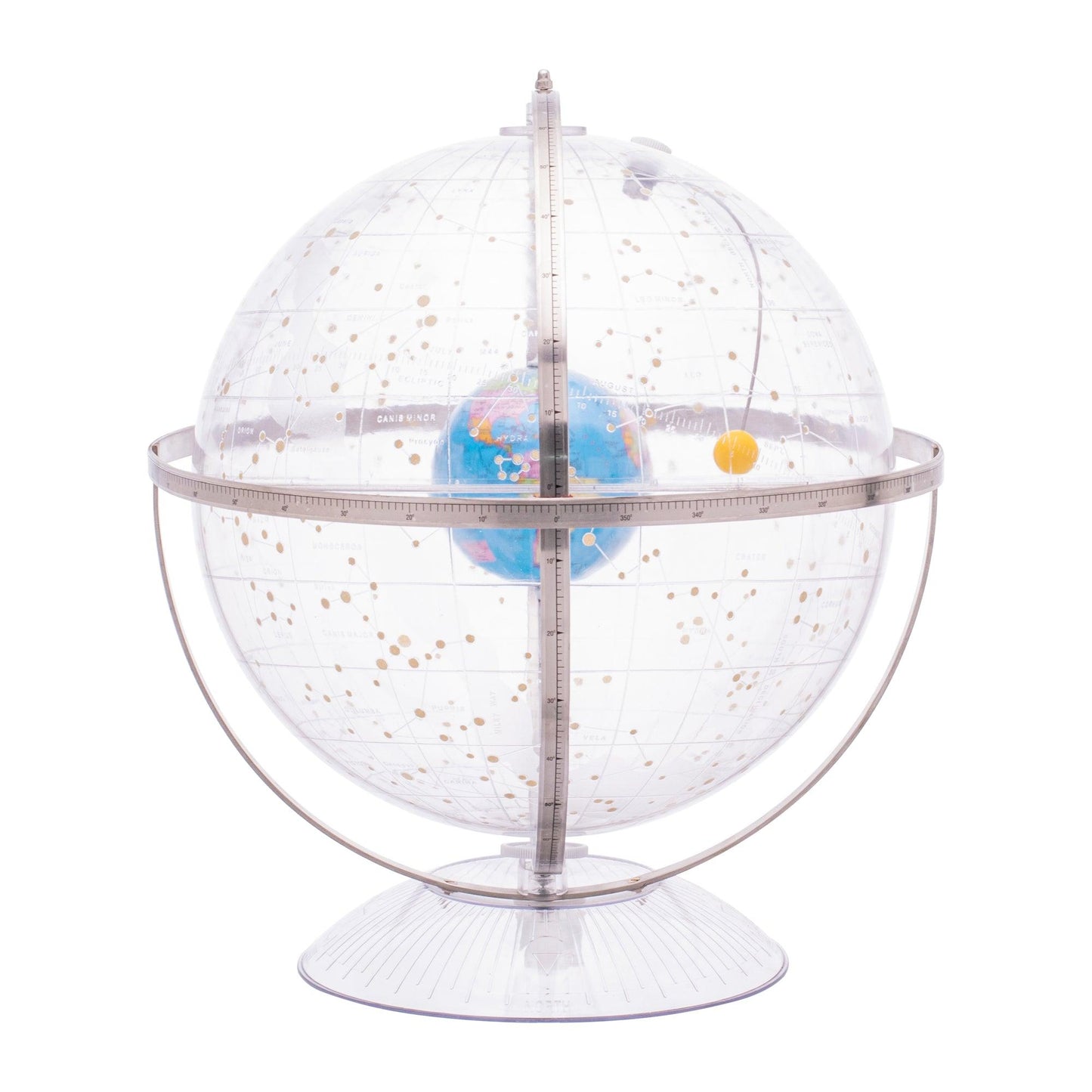 Celestial Globe with Meridian Ring - Loomini