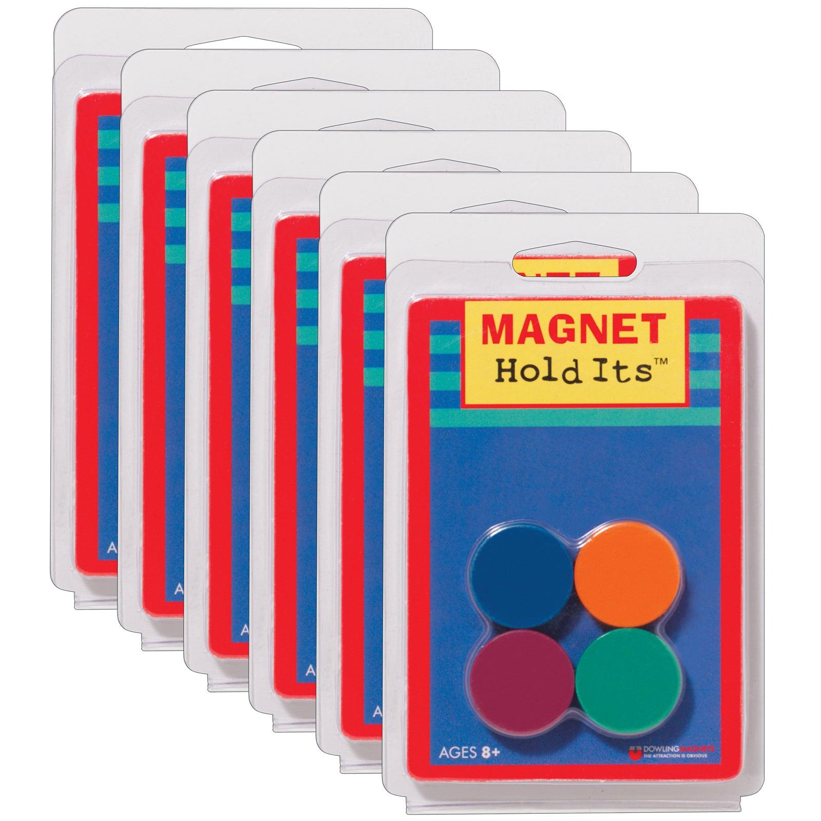 Ceramic Disc Magnets, 1", 8 Per Pack, 6 Packs - Loomini