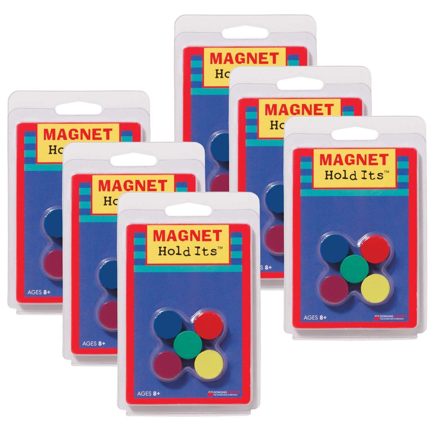 Ceramic Disc Magnets, 3/4", 10 Per Pack, 6 Packs - Loomini