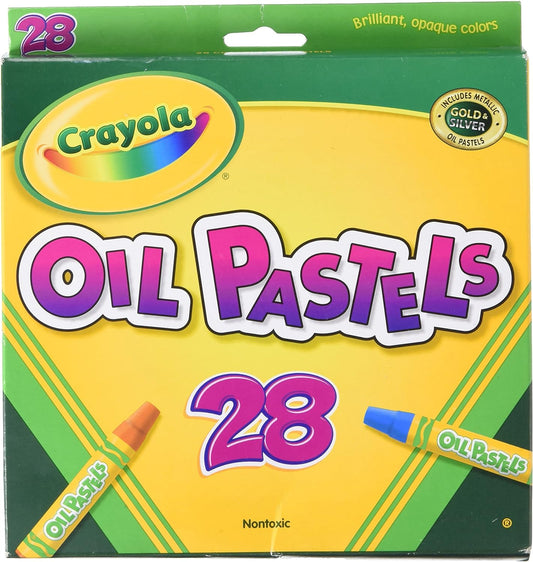 Oil Pastels-28/Pkg