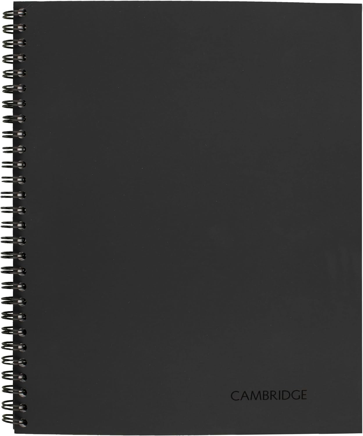 Notebook, Business Notebook, 8-1/4" X 11", 80 Sheets, Legal Ruled, Flexible Cover, Wirebound, Gray (06062)