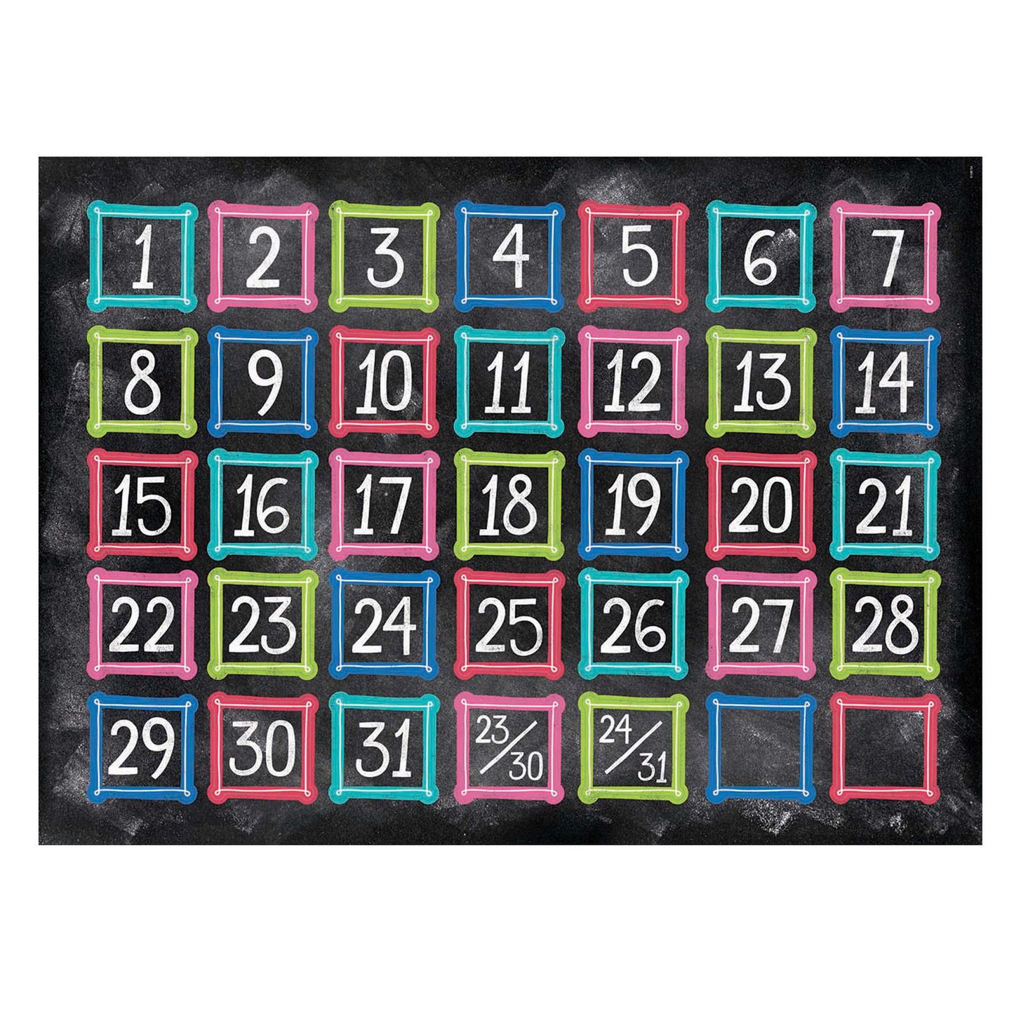 Chalk It Up! Calendar Bulletin Board Set - Loomini