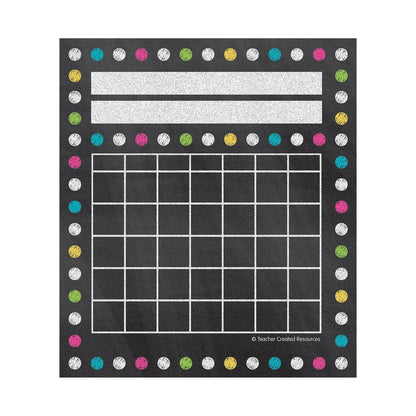 Chalkboard Brights Mini Incentive Charts, 36 Per Pack, 6 Packs - Loomini