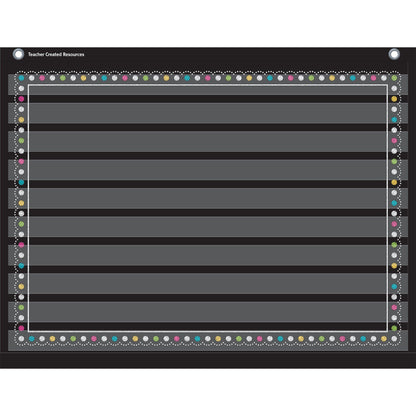 Chalkboard Brights Mini Pocket Chart (17" x 22"), Pack of 2 - Loomini