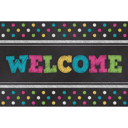 Chalkboard Brights Welcome Postcards, 30 Per Pack, 6 Packs - Loomini