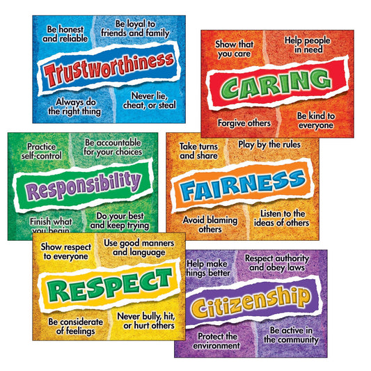 Character Choices Posters Combo Pack, 6 pcs. - Loomini