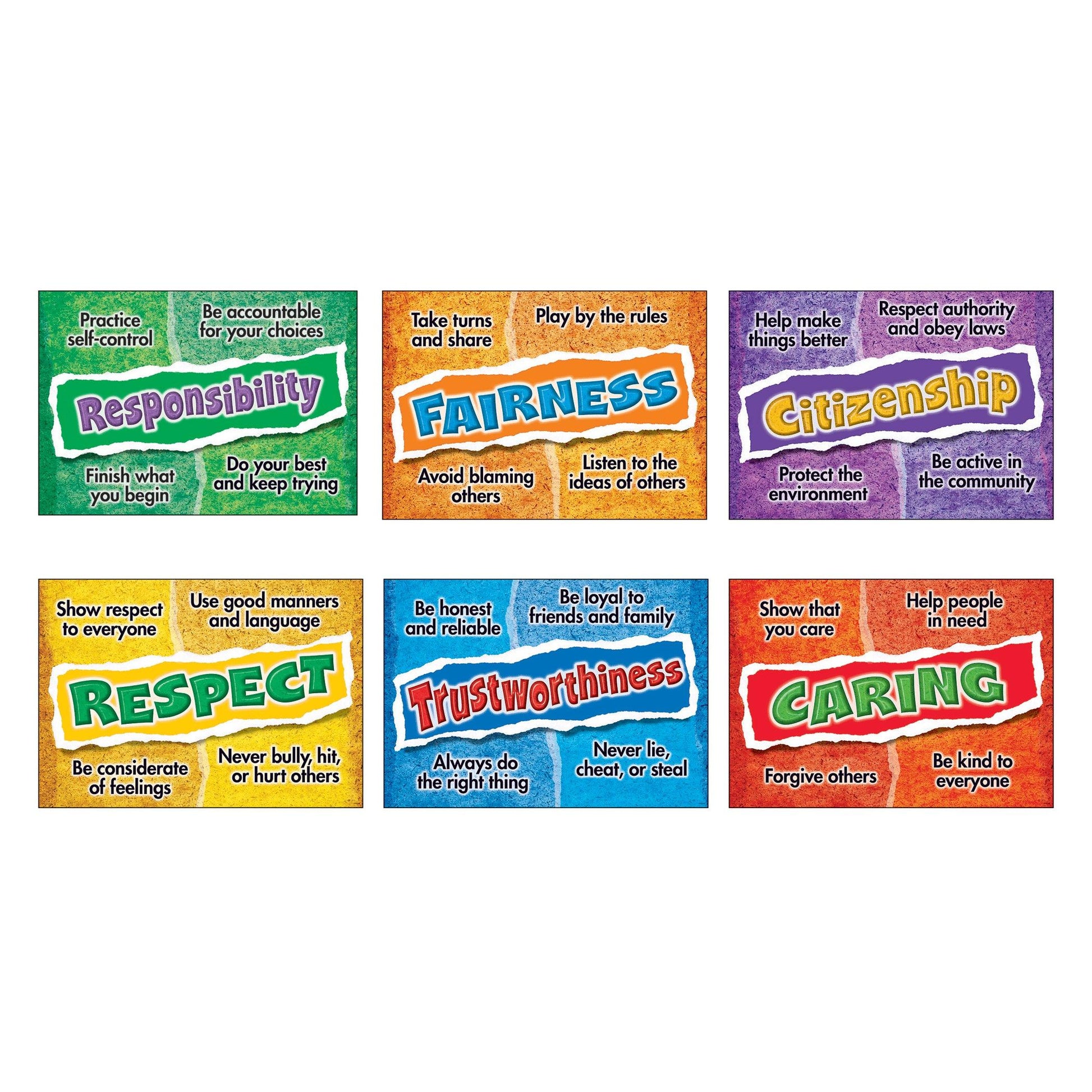 Character Choices Posters Combo Pack, 6 pcs. - Loomini