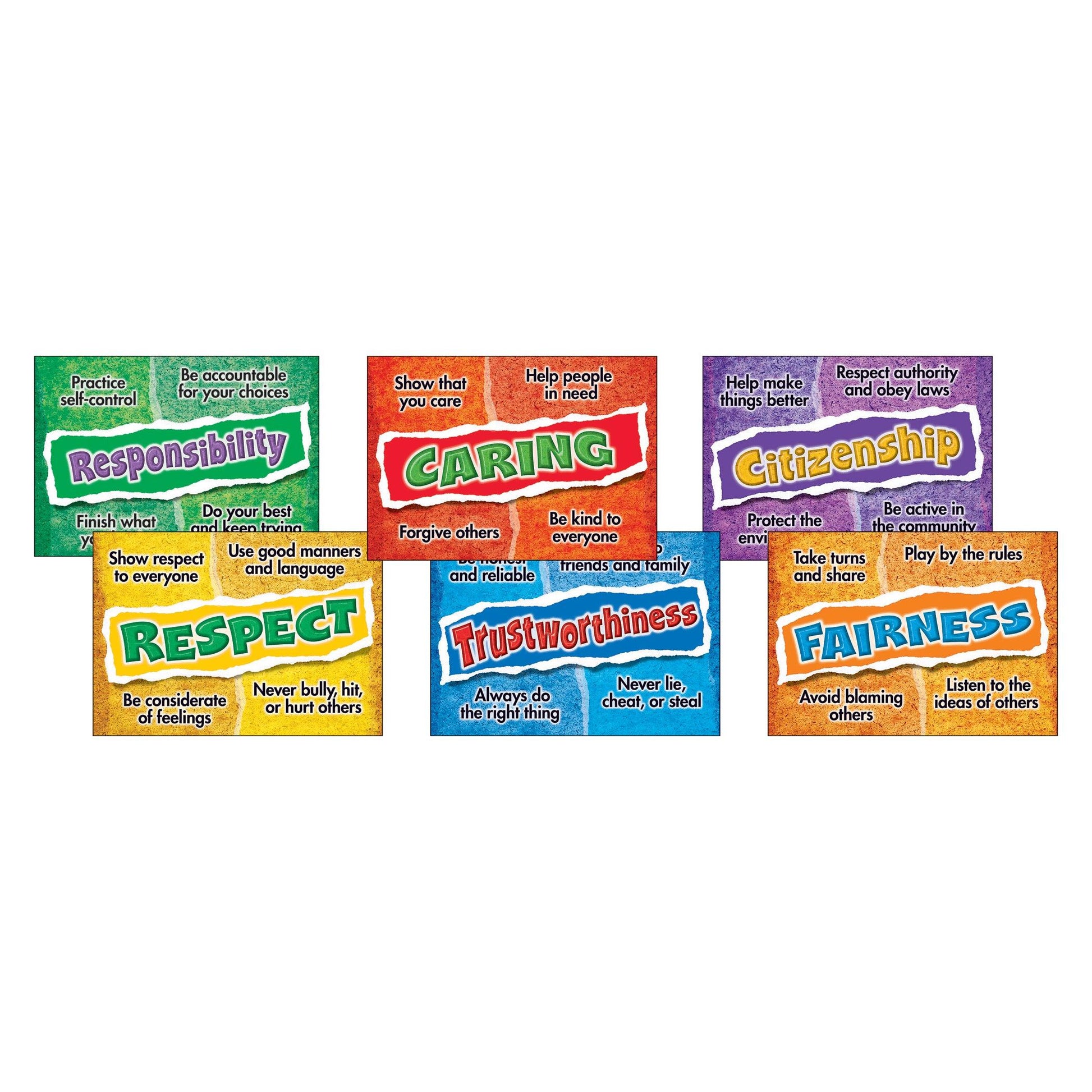 Character Choices Posters Combo Pack, 6 pcs. - Loomini