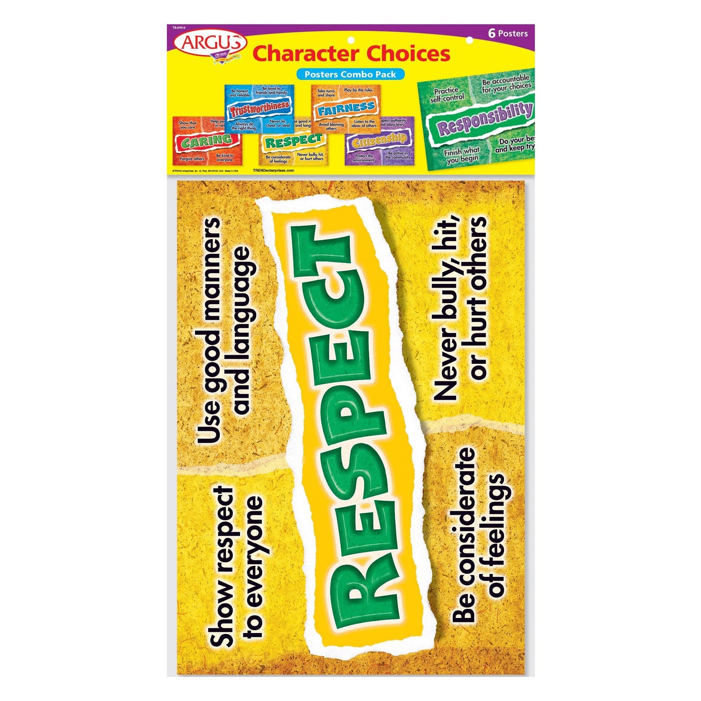 Character Choices Posters Combo Pack, 6 pcs. - Loomini