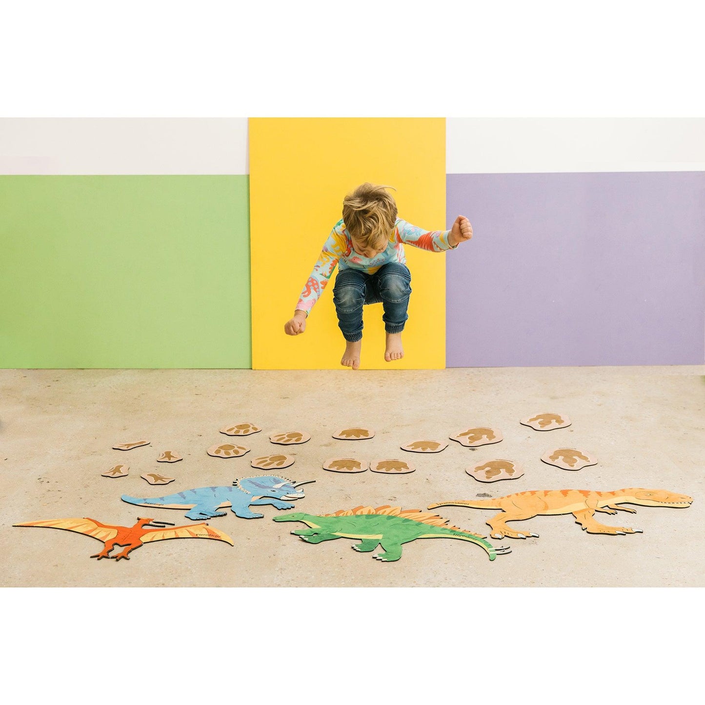 Chasing Dinosaurs Mats - Loomini