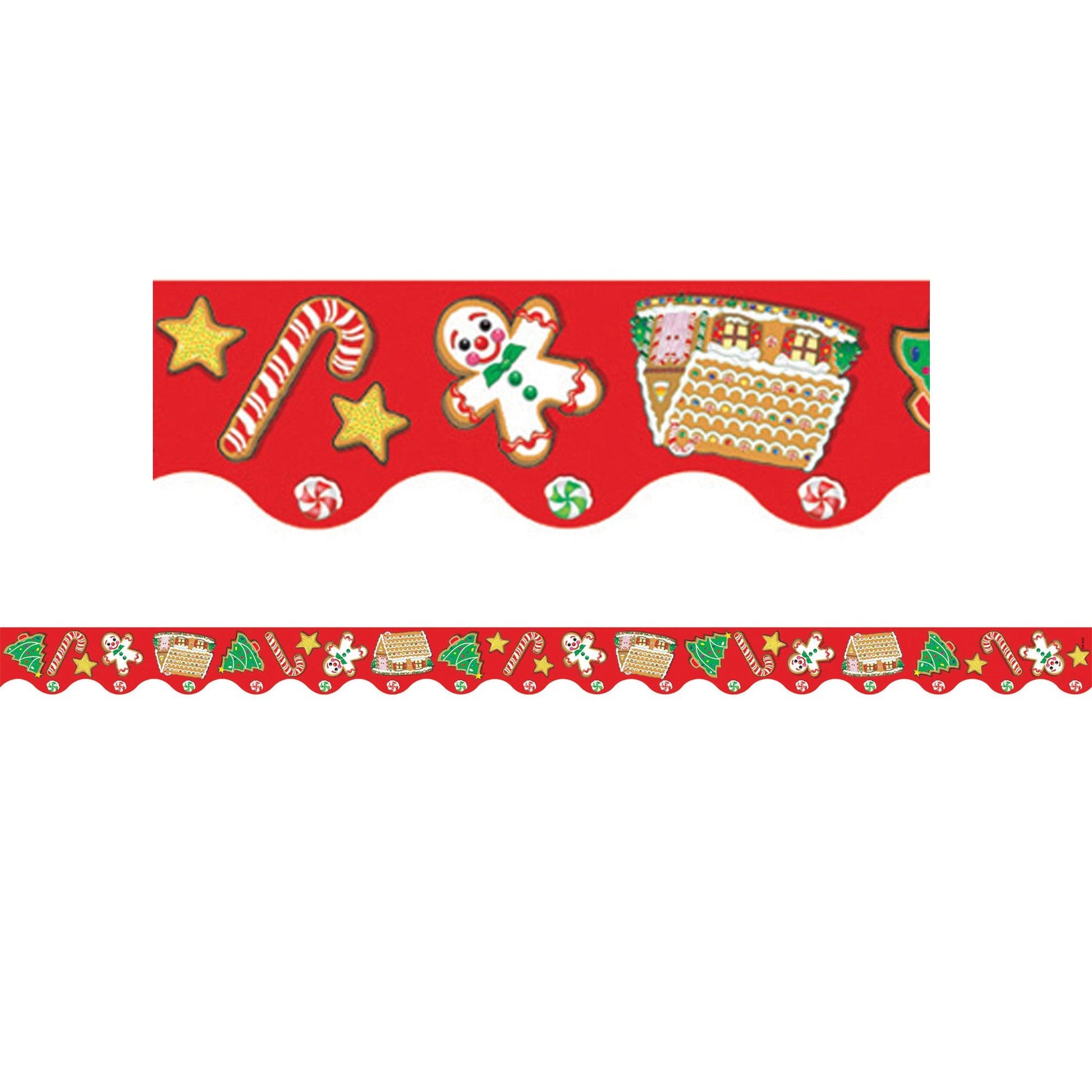 Christmas Border Trim, 35 Feet Per Pack, 6 Packs - Loomini