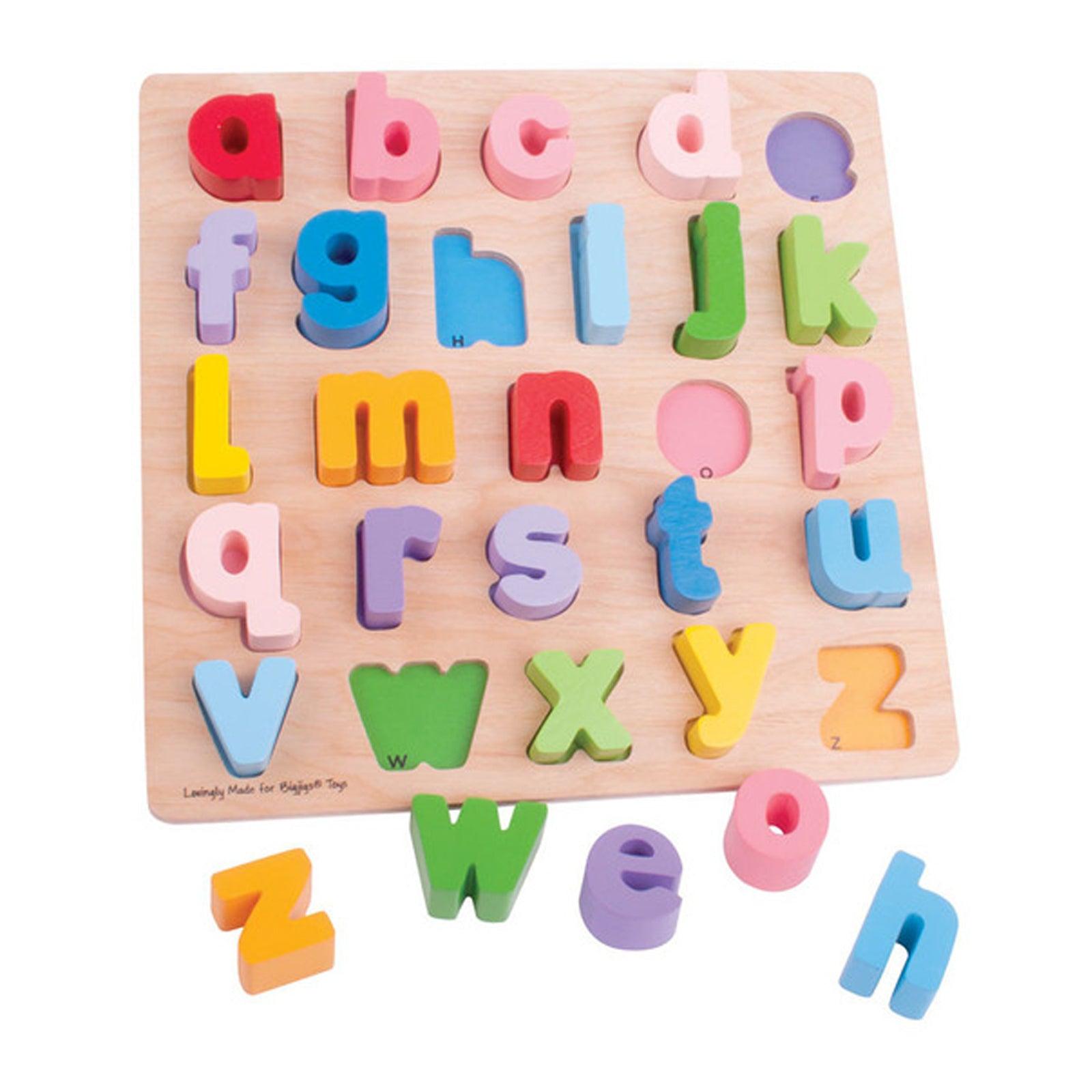 Chunky Alphabet Puzzle - Lowercase - Loomini