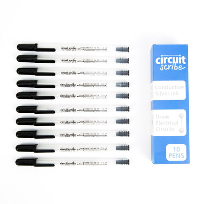 Circuit Scribe Pen, 10-Pack - Loomini