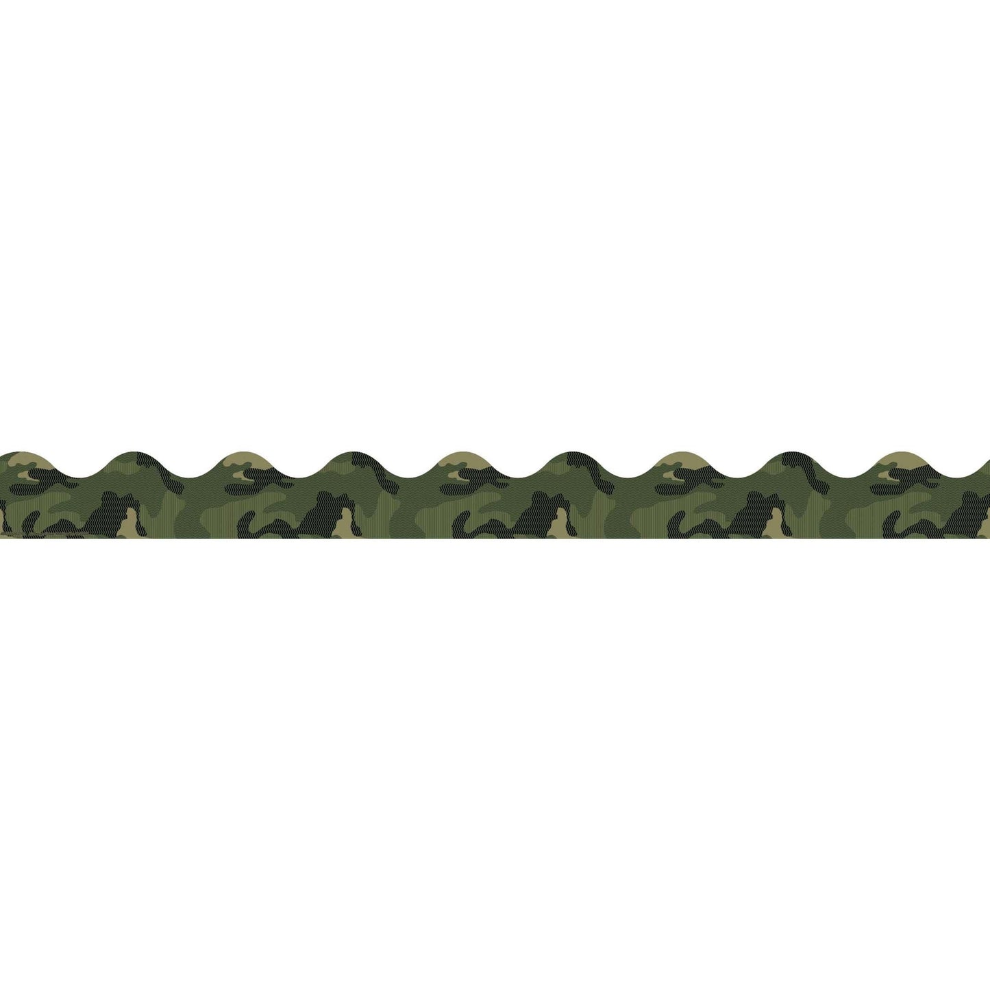 Classic Camo Extra Wide Deco Trim, 37 Feet Per Pack, 6 Packs - Loomini