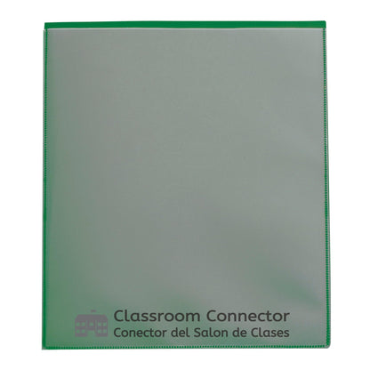 Classroom Connector™ School-To-Home Folders, Green, Box of 25 - Loomini