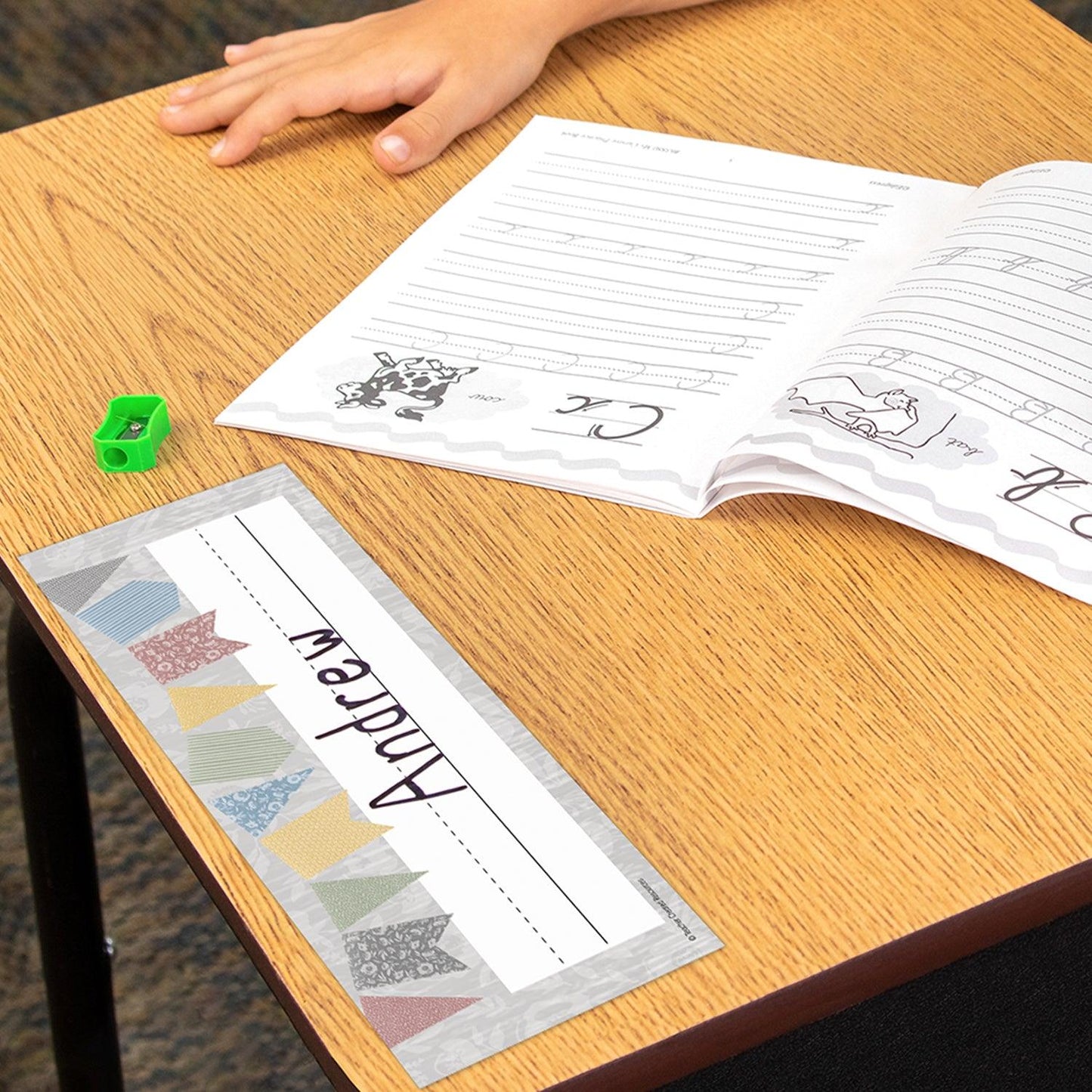 Classroom Cottage Flat Name Plates, 36 Per Pack, 6 Packs - Loomini