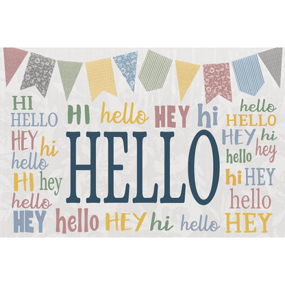 Classroom Cottage Hello Postcards, 30 Per Pack, 6 Packs - Loomini