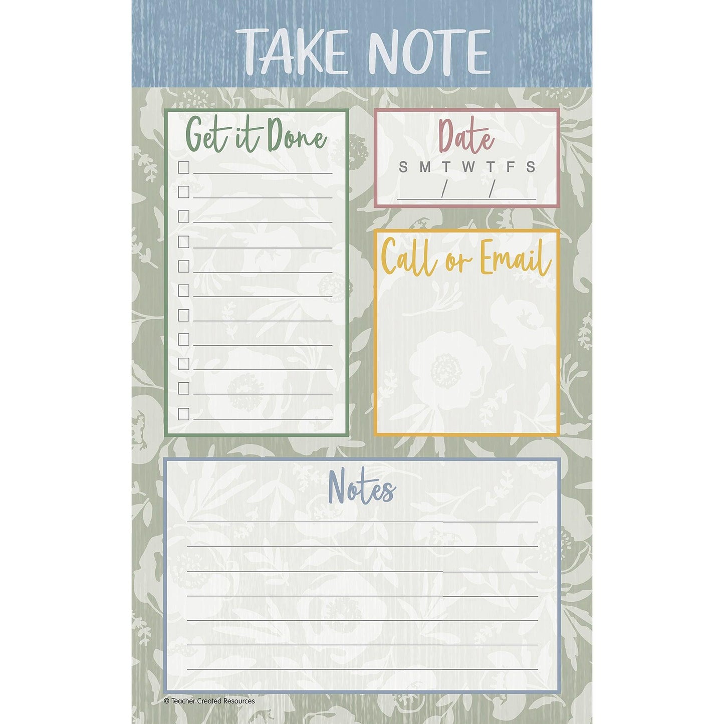 Classroom Cottage Notepad, 50 Sheets, Pack of 12 - Loomini