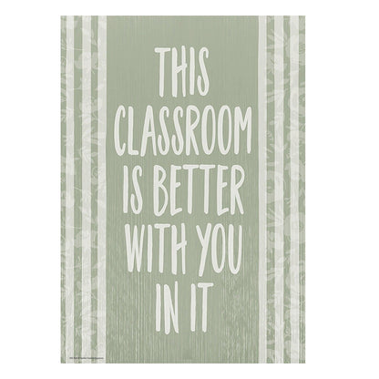 Classroom Cottage Positive Posters, Set of 6 - Loomini