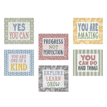 Classroom Cottage Positive Sayings Accents, 30 Per Pack, 3 Packs - Loomini