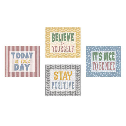 Classroom Cottage Positive Sayings Accents, 30 Per Pack, 3 Packs - Loomini