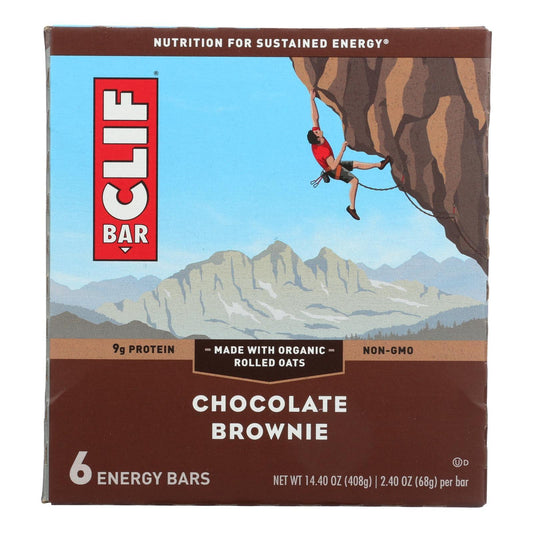 Clif Bar - Energy Bar - Chocolate Brownie - Case Of 6 - 6/2.4 Oz. - Loomini