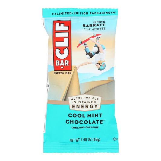 Clif Bar - Organic Cool Mint Chocolate - Case Of 12 - 2.4 Oz - Loomini