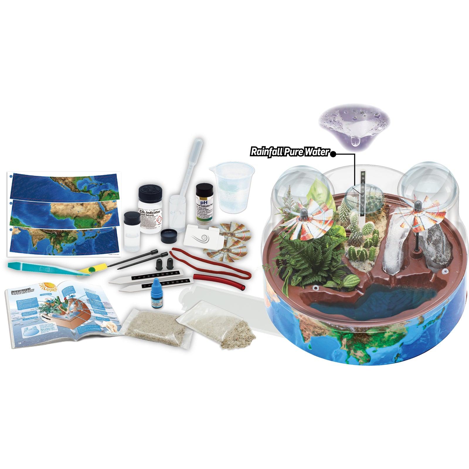 Climate Change - Science Kit for Ages 8+ - Build an Earth Model, Grow Crops, Observe the Greenhouse Effect - Loomini