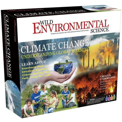 Climate Change - Science Kit for Ages 8+ - Build an Earth Model, Grow Crops, Observe the Greenhouse Effect - Loomini