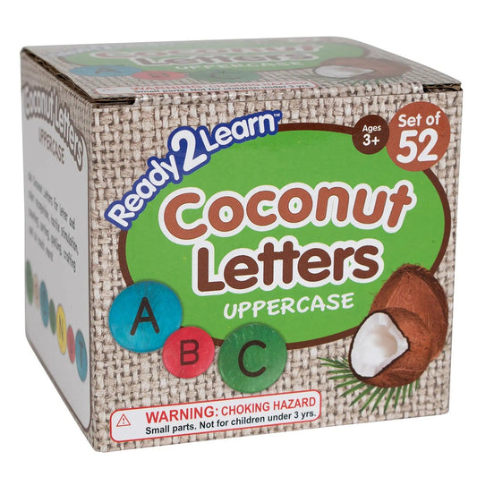 Coconut Letters - Uppercase - Set of 52 Ready 2 Learn™