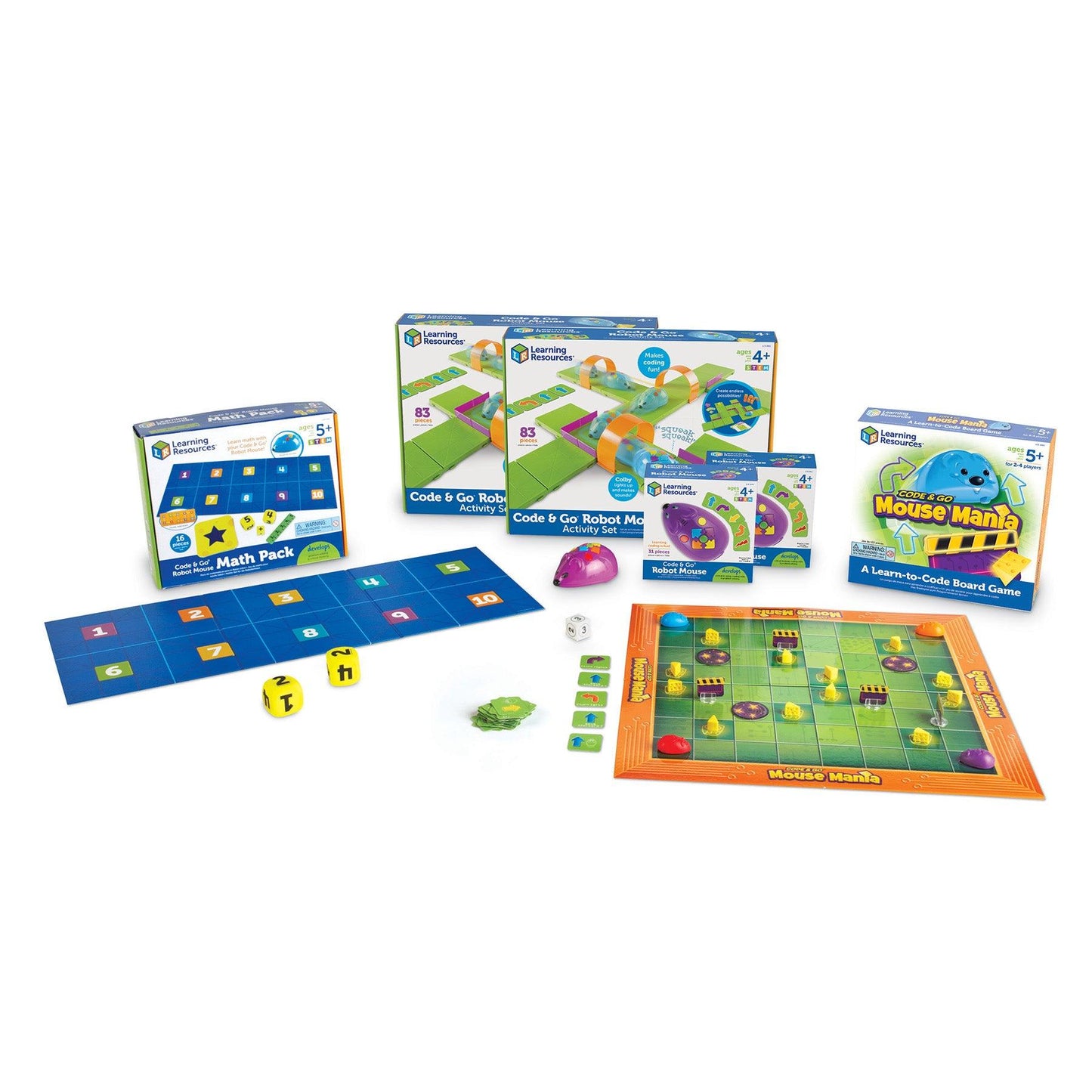 Code & Go® Robot Mouse Classroom Set - Loomini