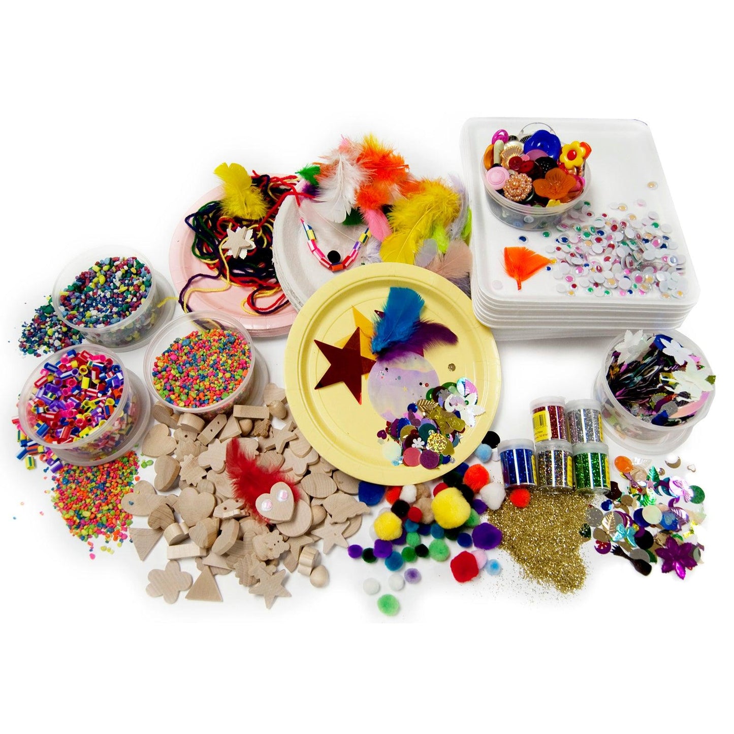 Collage Treasure Craft Box - Loomini