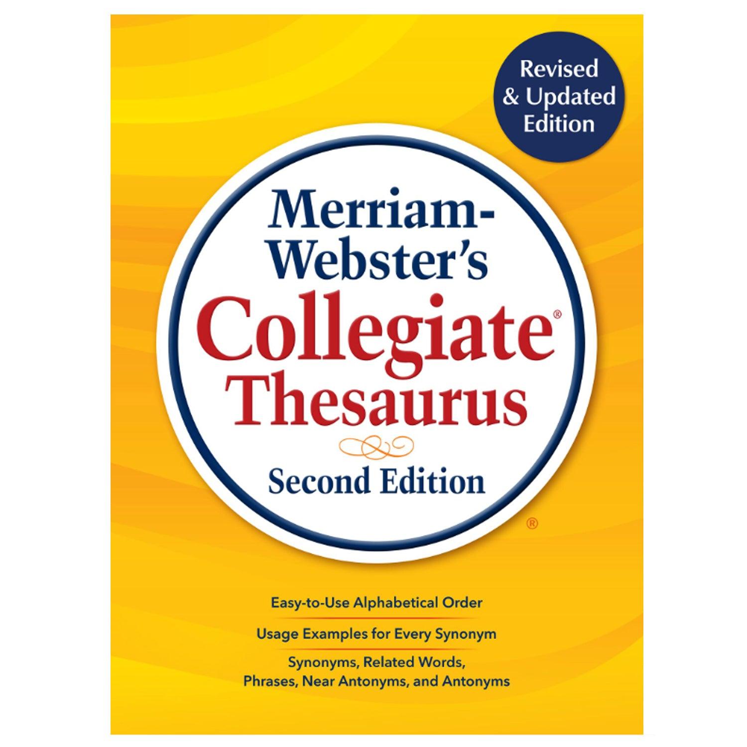 Collegiate Thesaurus, Second Edition - Loomini