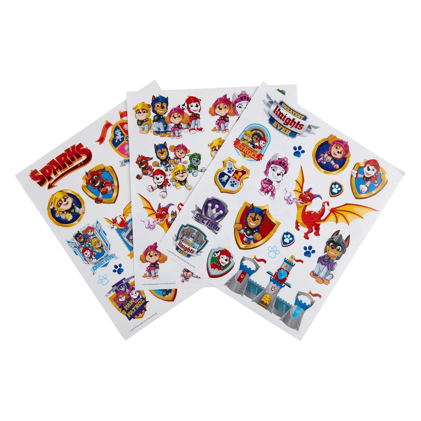 Color & Sticker Activity Set, Paw Patrol, 3 Sets - Loomini