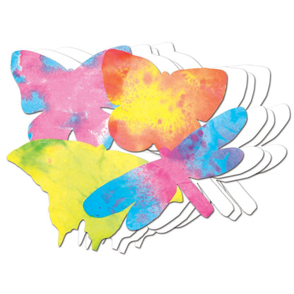 Color Diffusing Paper Butterflies, 48 Per Pack, 3 Packs - Loomini