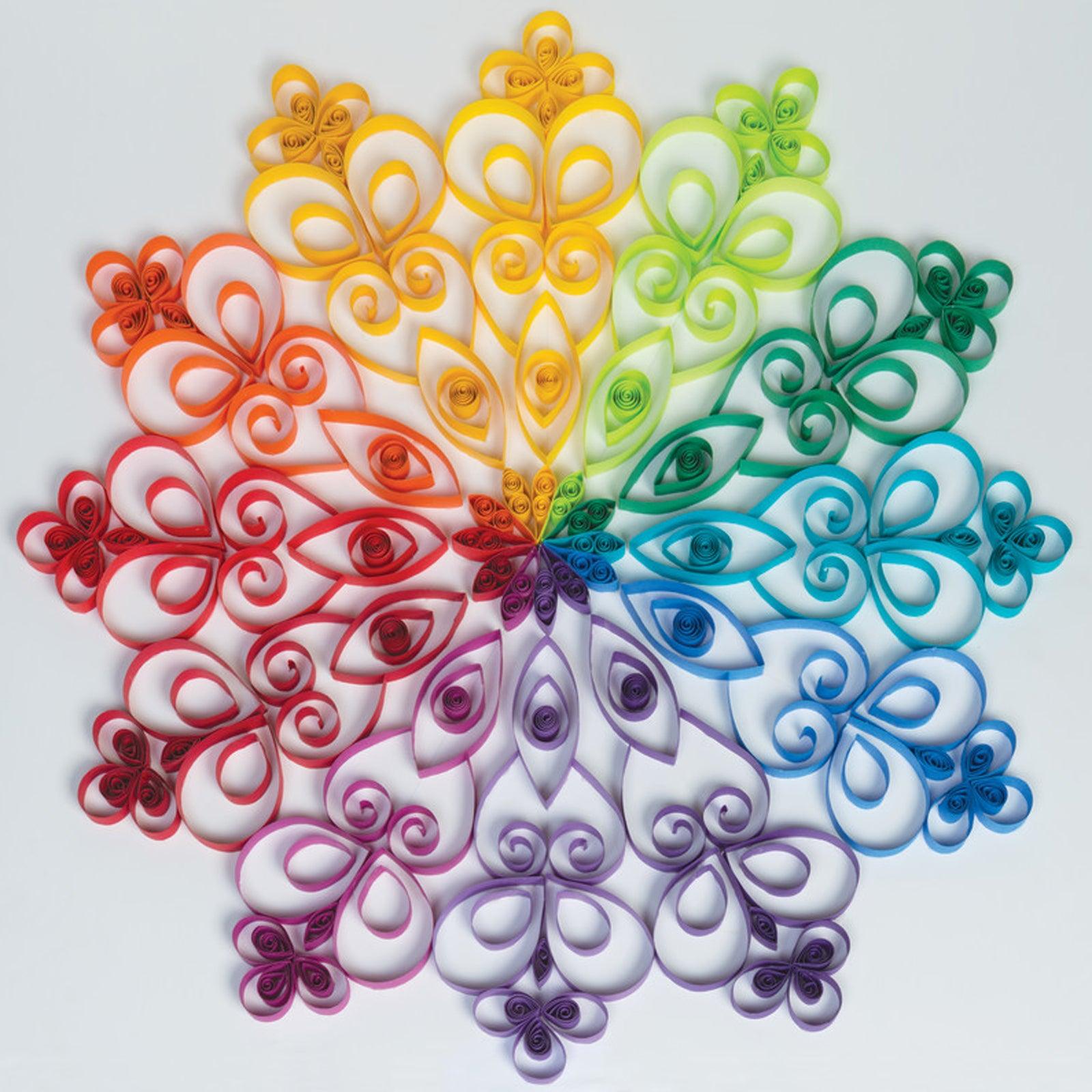 Color Wheel Assortment, 12 Vibrant Colors, 9" x 12", 144 Sheets Per Pack, 3 Packs - Loomini