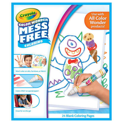 Color Wonder Mess Free Paintbrush Pens & Paper, 2 Sets - Loomini