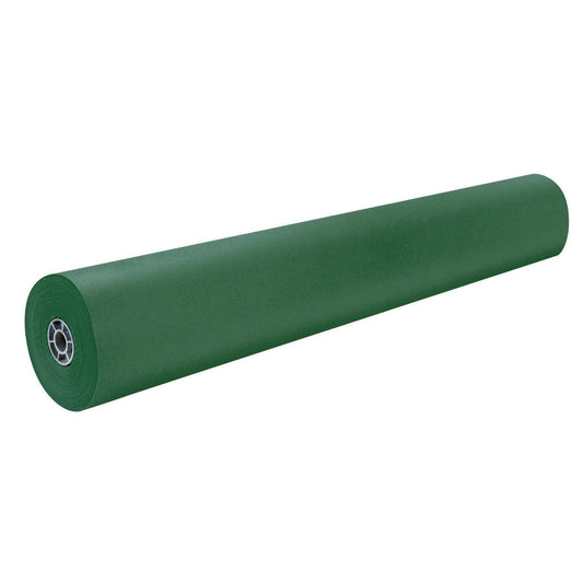 Colored Kraft Duo-Finish® Paper, Emerald, 36" x 1,000', 1 Roll - Loomini