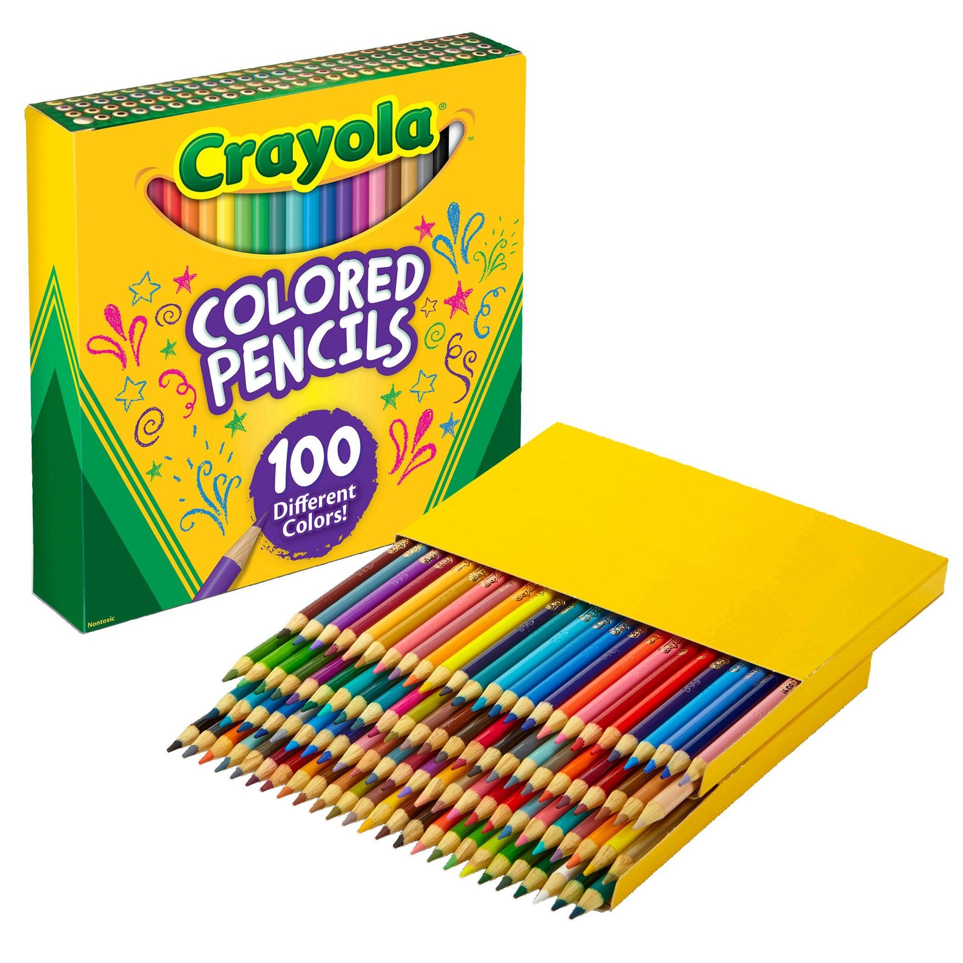 Colored Pencils, 100 Count - Loomini