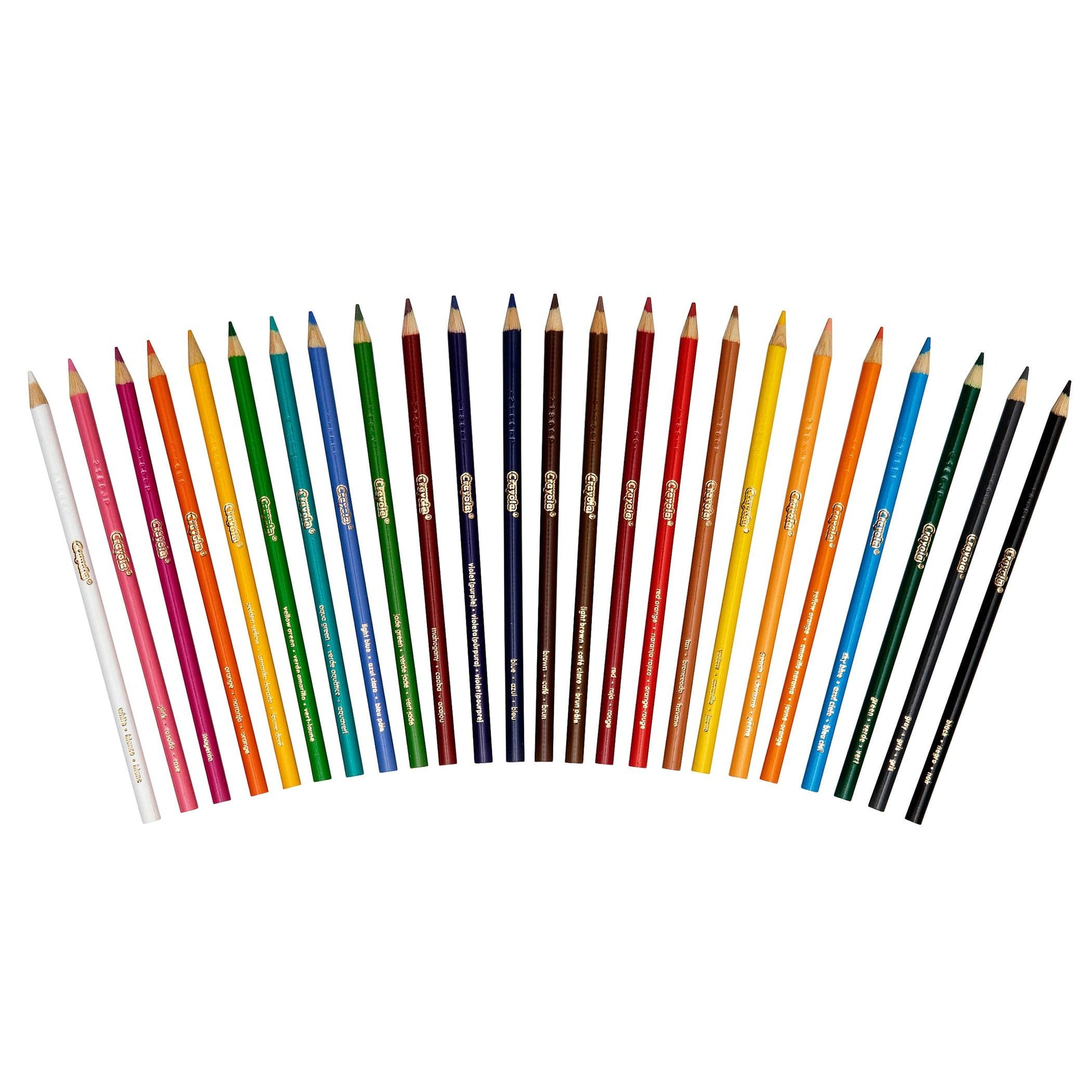 Colored Pencils, 24 Per Box, 3 Boxes - Loomini