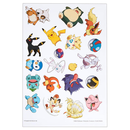 Coloring Book, Pokemon, 96 Pages, Pack of 8 - Loomini